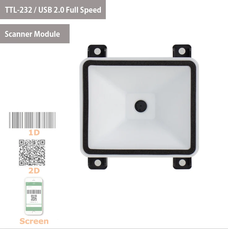 MINJCODE MJ3850 2D Barcode Reader Module Fixed Mount QR 2D OEM Embedded Barcode Scanner OEM