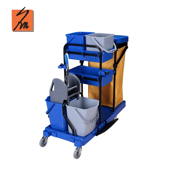 Y1518 Multifunctional Cleaning Cart,Janitor Cart