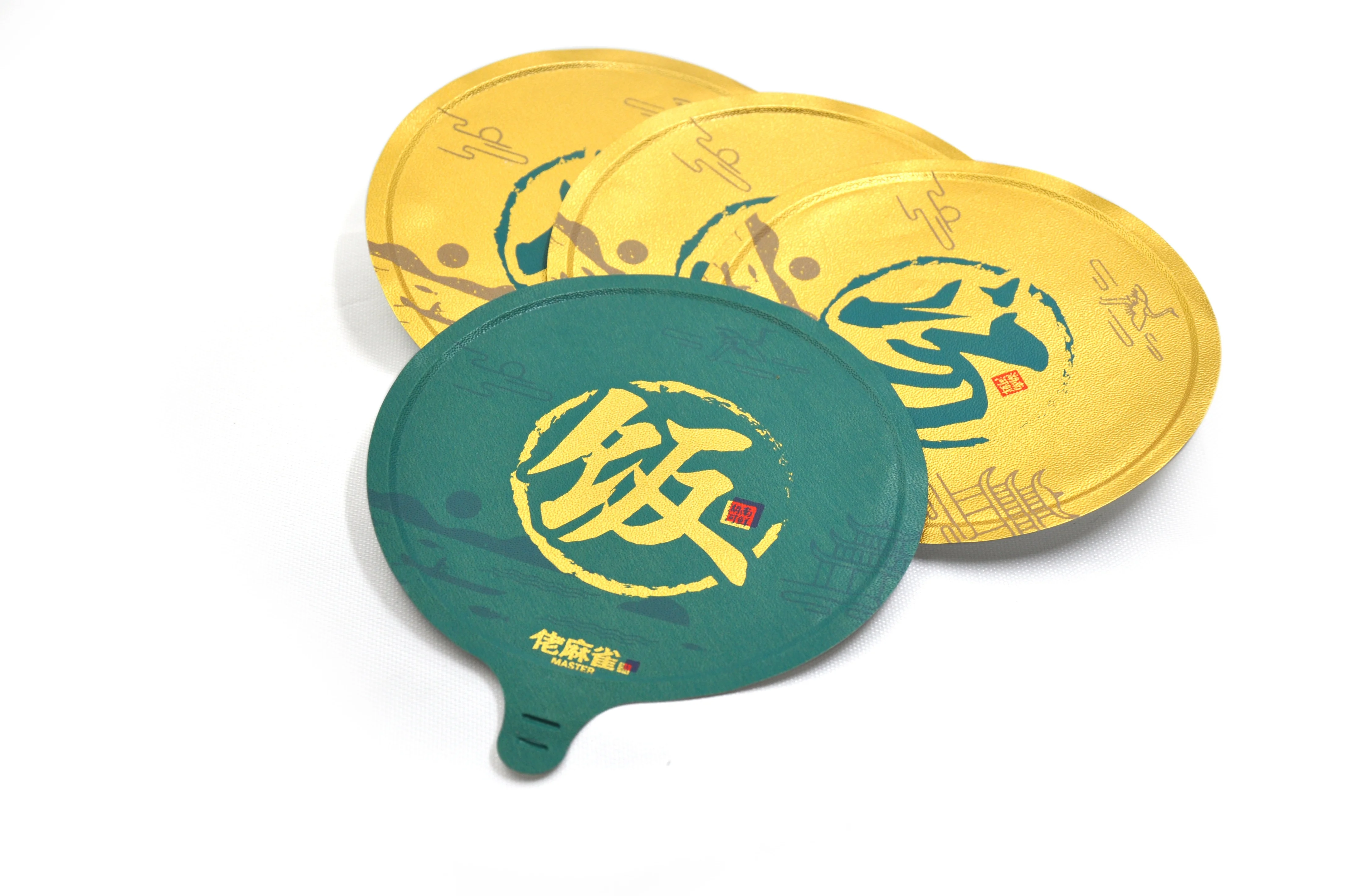 single or double coated Colorful coated large rolls of aluminum foil