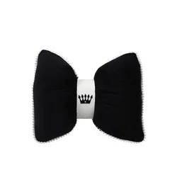 Four seasons general camellia bow car head pillow waist support car plush pillow neck pillow automotive supplies