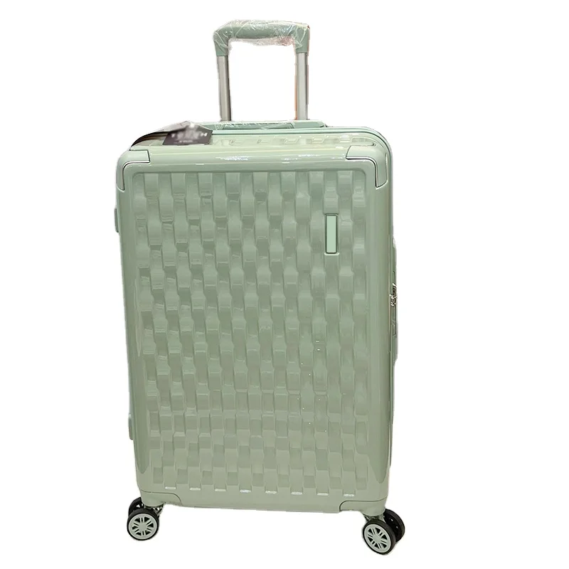 High Quality Customized 100% PP Hard shell Trolley Luggage Bag Wholesale Suitcase for Travel Bag Luggage Sets