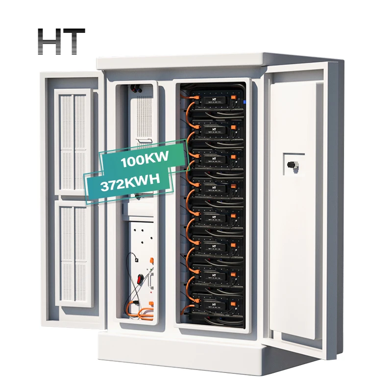 100kwh 150kwh 200kwh Commercial Battery Storage Industrial Solar Panels System with PCS and Lithium Battery Pack