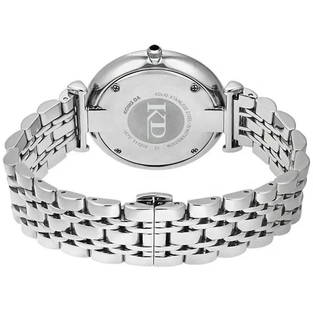 Black Dial Silver Brand Watches Japanese Quartz Movt Wrist Luxury Watch Stainless Steel Waterproof Men watches