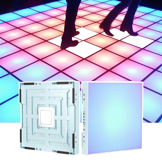neon active game led floor 30x30cm remote control interactive led dance floor for kid games