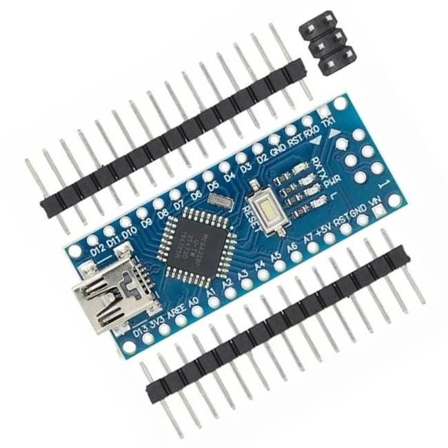 Compatible with 2014 version nano V3.0 ATMEGA328P improved version no solder plate no wiring