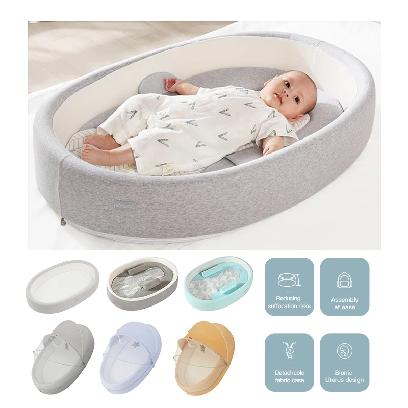 Для новорожденных складной манеж для путешествия ber o portatilton без многоугольный игровой бассейн кровать портативный младенческой кроватки новорожденного НЧ-динамик гнездо
