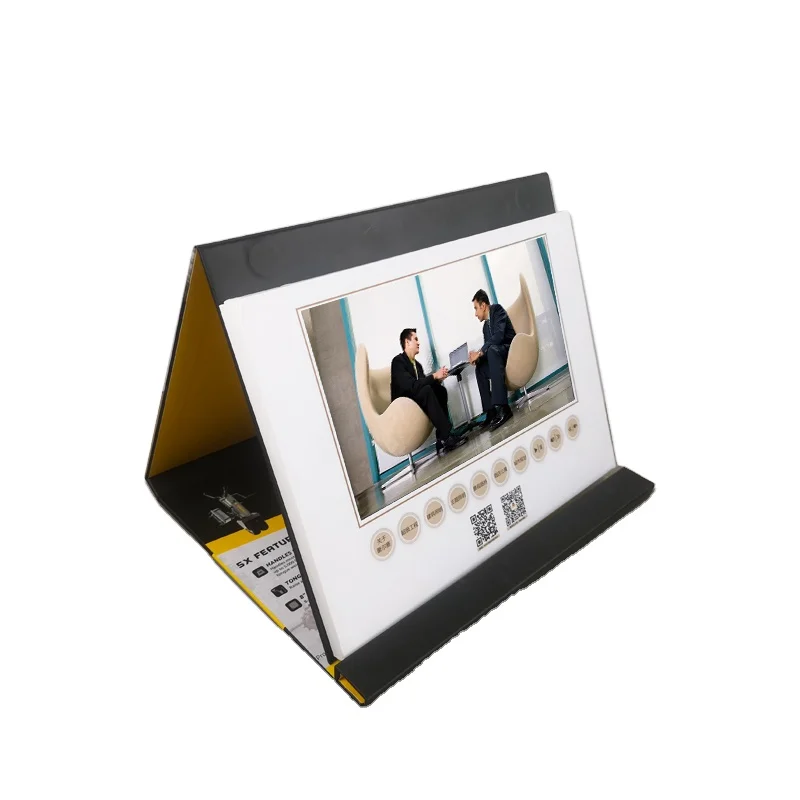 Wholesale Manufacture LCD Video Book Wedding Decoration Card