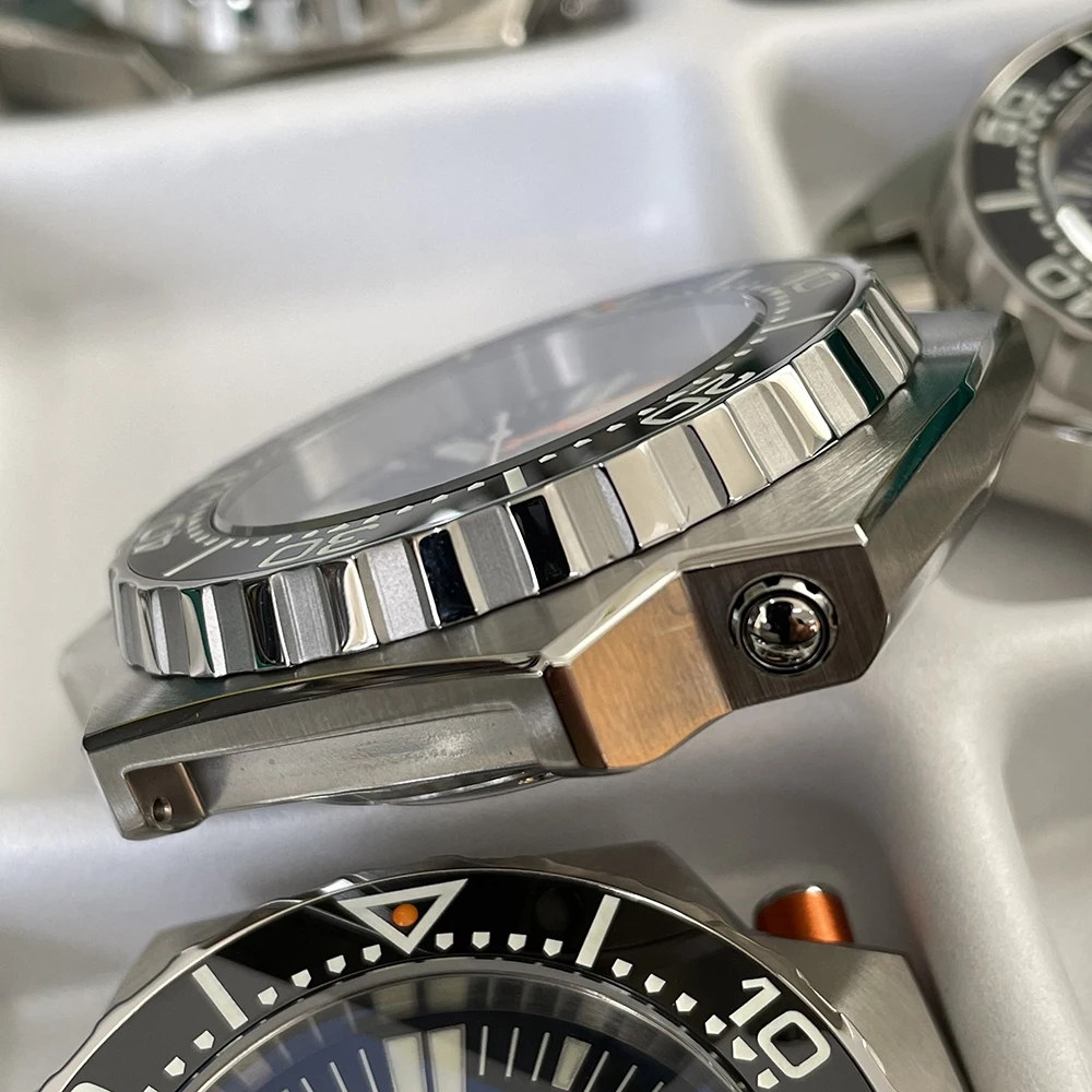  Новое поступление 2021 заводская цена водонепроницаемые часы Steeldive SD1969 1200M NH35 автоматические двухсторонние погружные с