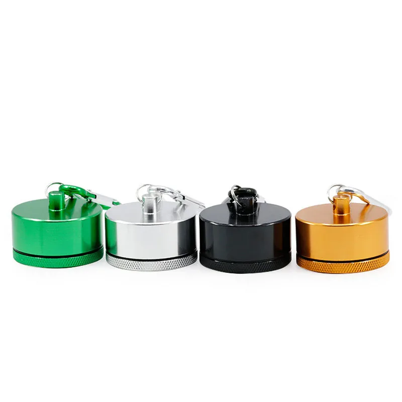 Big Size Round Aluminum Metal Mini Travel Pocket Pill