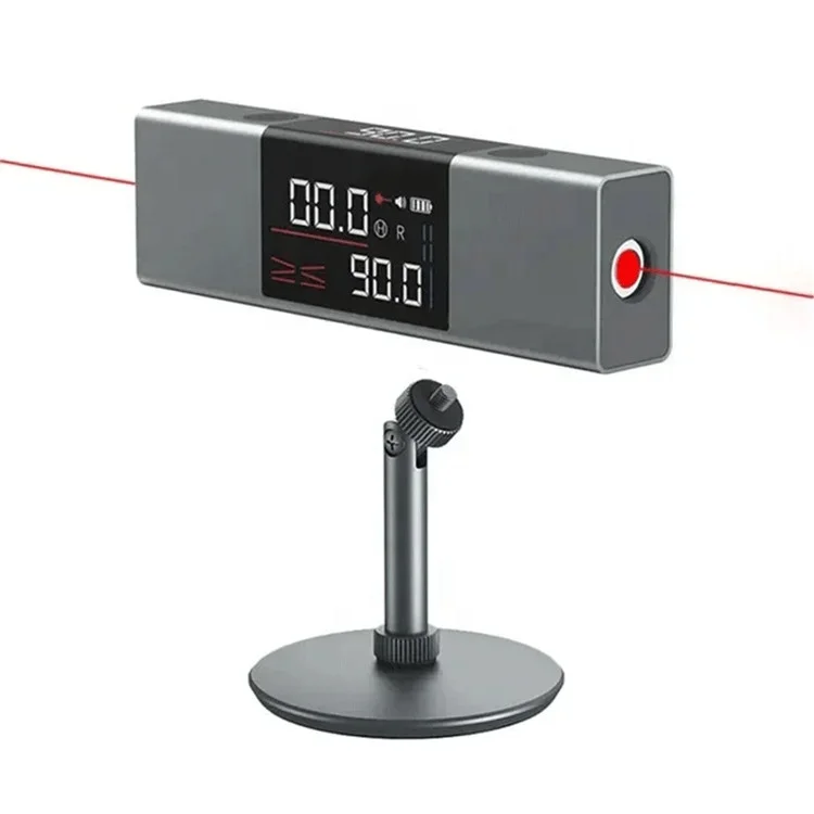 Original DUKA LI1 Protractor Digital Inclinometer Angle Measure 2 in 1 Ruler Type-C Charging Lazer Digital Laser Level