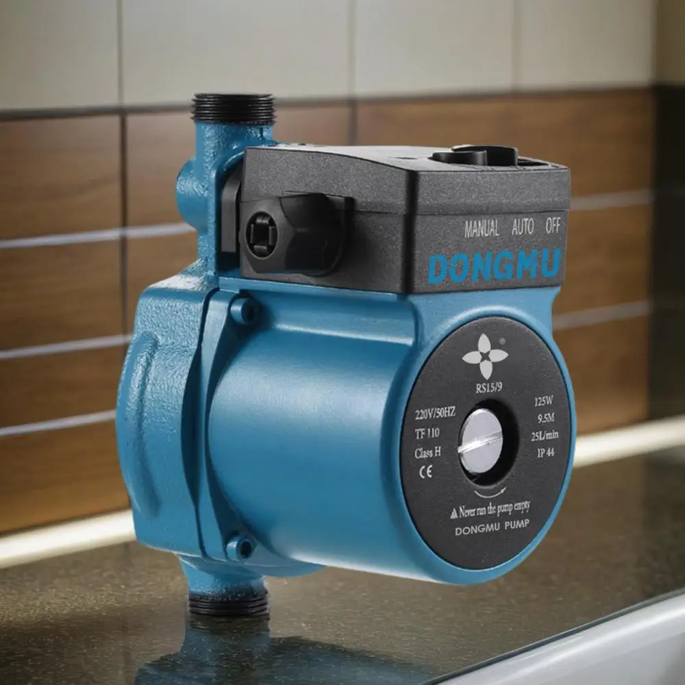 DONGMU RS15-9 Family home use automatic circulation pump water pressure booster pump 9 meters