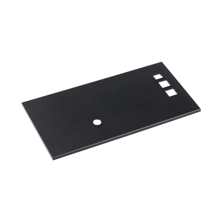 
High quality precision cnc machining milling custom audio front panel parts 