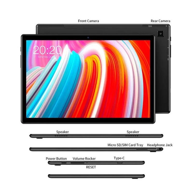  Планшет Teclast M40 10 1 дюйма 6 ГБ + 128 4G