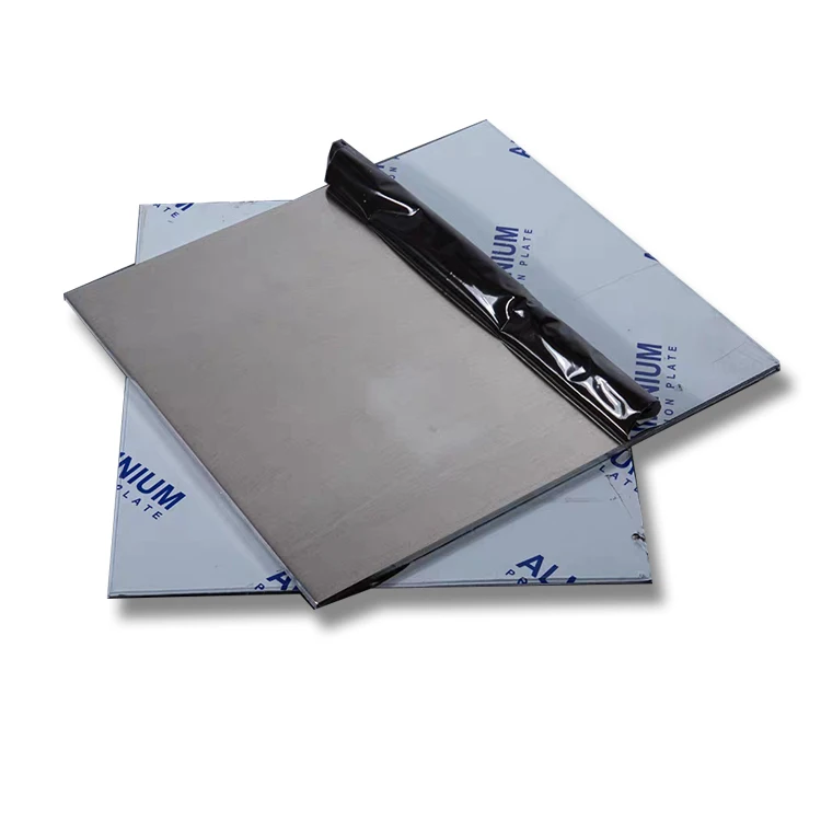 Bright brushed aluminum oxide plate 1100 3004 5083 6061