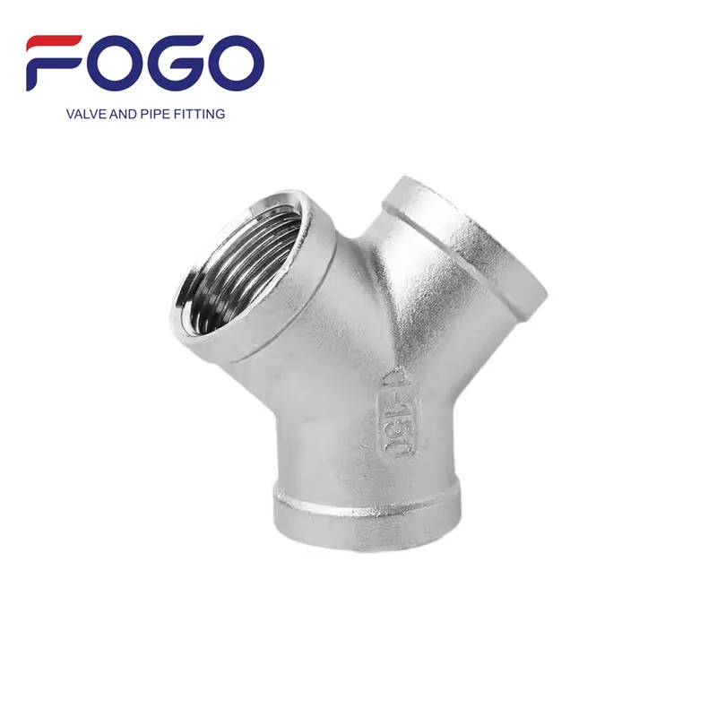 304 stainless steel Y-tee inner wire joint water heater inlet pipe gas fittings fittings