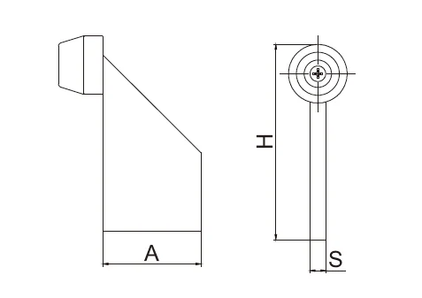 gate stopper door end catcher