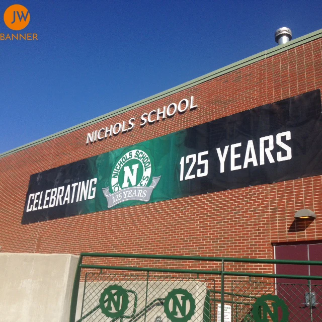 Fast Shipping Custom Printed Outdoor Advertising Vinyl Banner Large Size PVC Mesh Banner Custom Sports Event Vinyl Banner