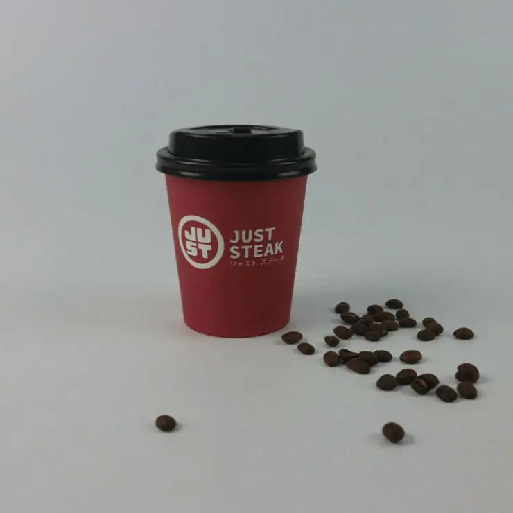 
Hot Sell 8Oz Single Wall Paper Disposable Coffee Cup 
