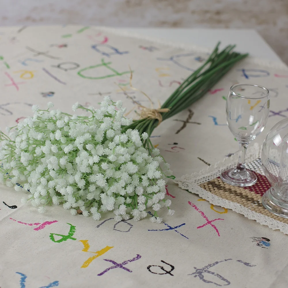 Best selling wedding decoration Gypsophila flower bouquets artificial baby breath flower