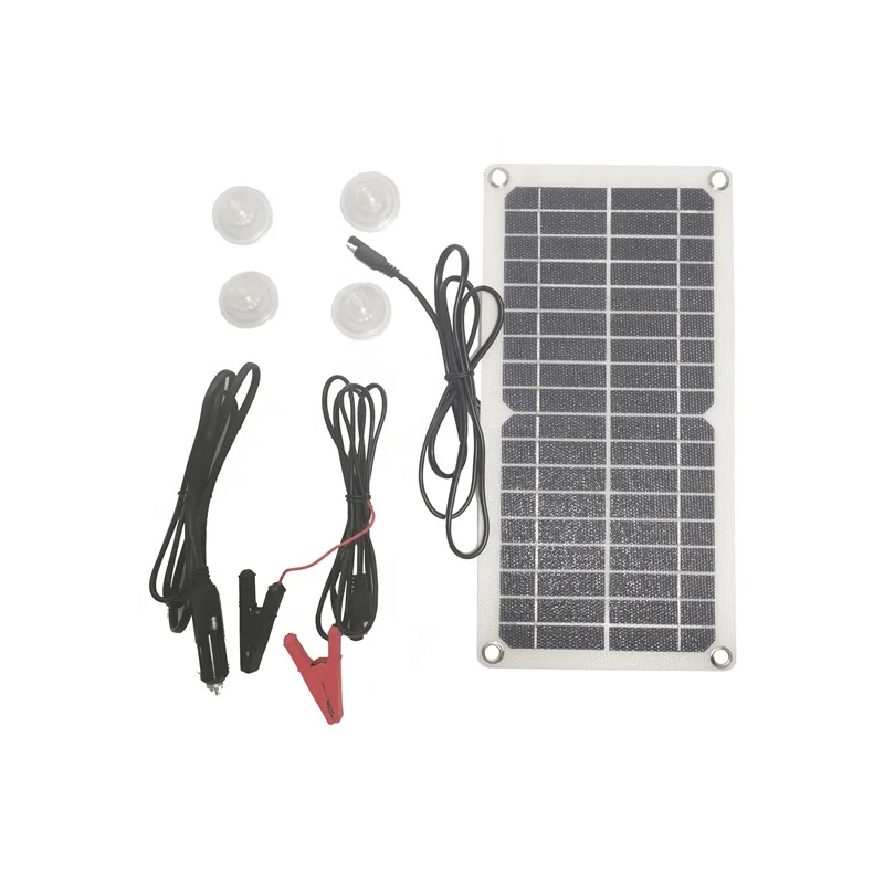 Light Weight Portable Solar Charger Flexible Solar Panel 10W 20W 30W For Charging Car Battery