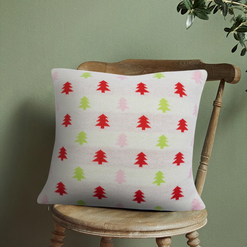 Honeymoon custom home chair bedroom square sofa pillow case christmas cushion cover for living room