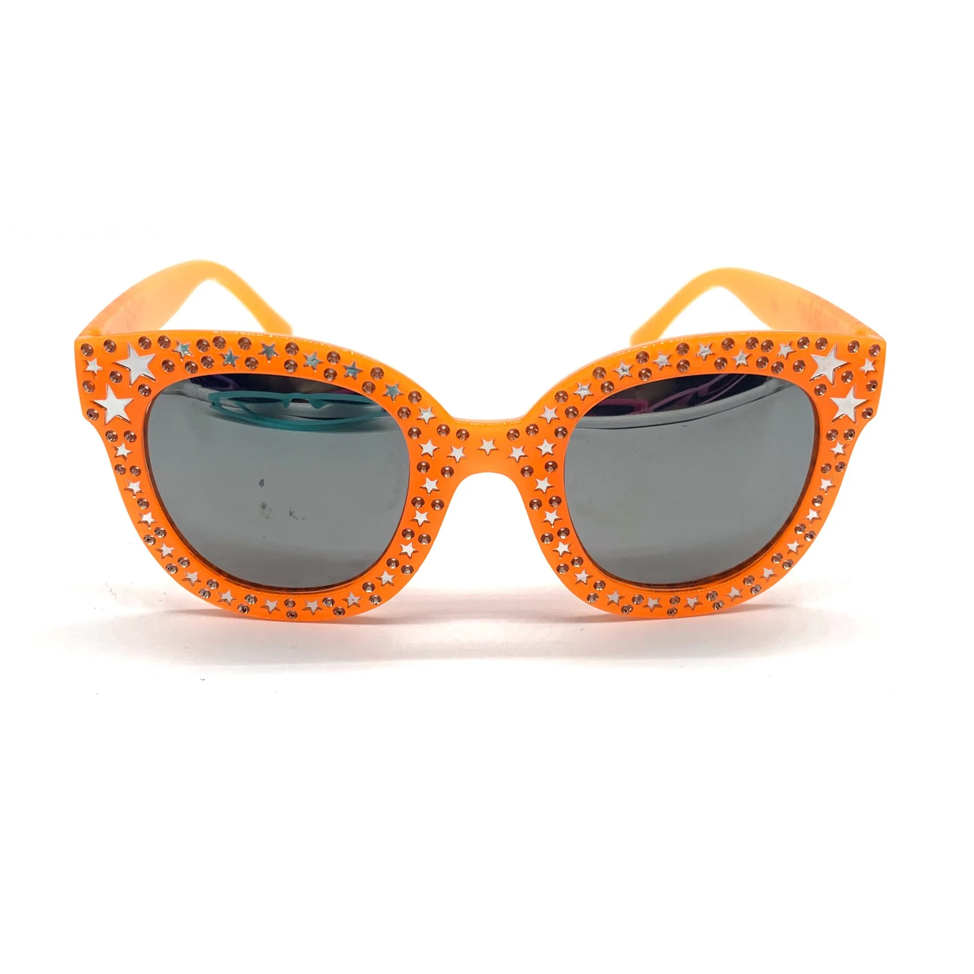 Color Film Lovely Full Frame Glasses Frame Round Face Colorful Children Sunglasses Fashion Frame Sunglasses UV
