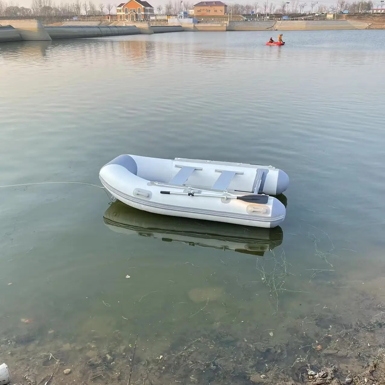 (Ce) Китай 1 2 мм или 0 9 ПВХ пластиковая гребная складная надувная резиновая лодка для продажи