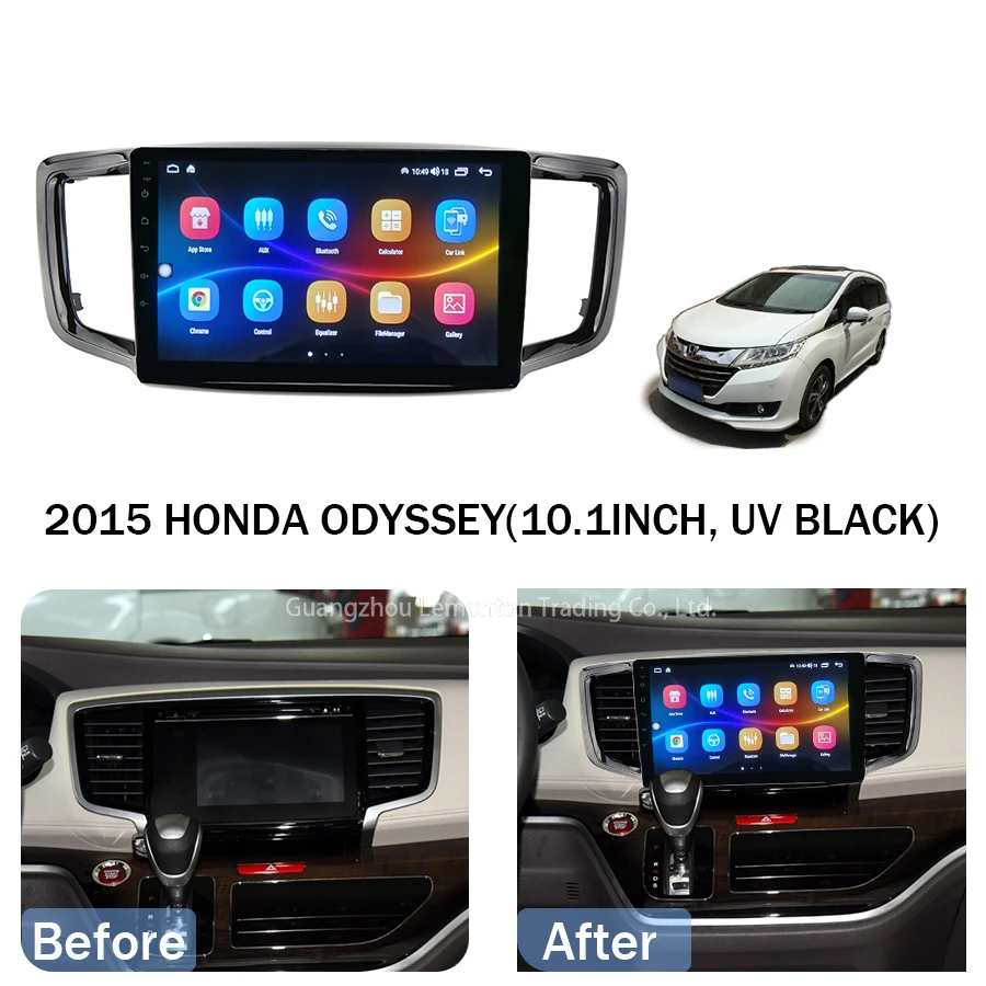 Сенсорный экран 9 дюймов HD для HONDA ODYSSEY 2015 GPS-навигация Радио Carplay поддержка DAB + TPMS