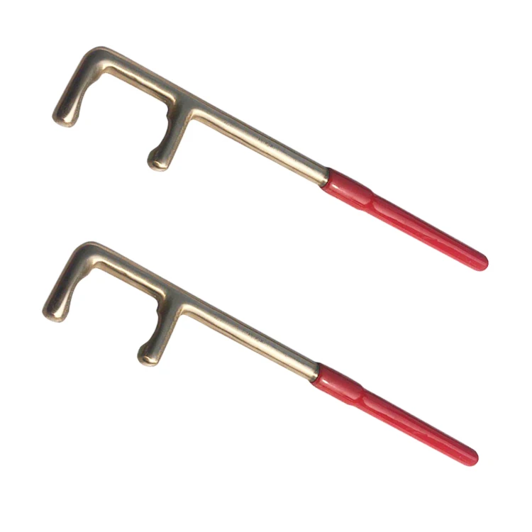 Hot sell be-cu valve handle Non sparking f type wrench  explosion proof f type wrench