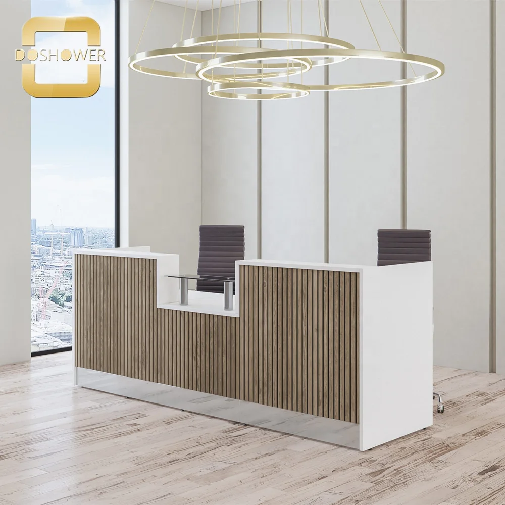 modern reception desk design with beautiful reception desk glass top for luxury reception desk wooden