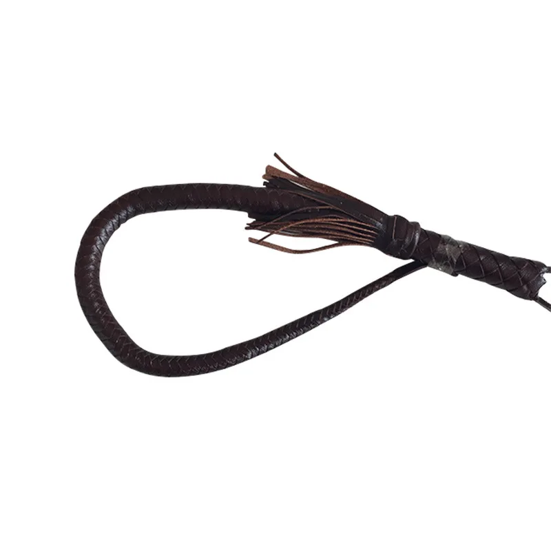best selling factory low price real genuine horse leather riding crop horse whip bull leather whip Horse Leather Whips