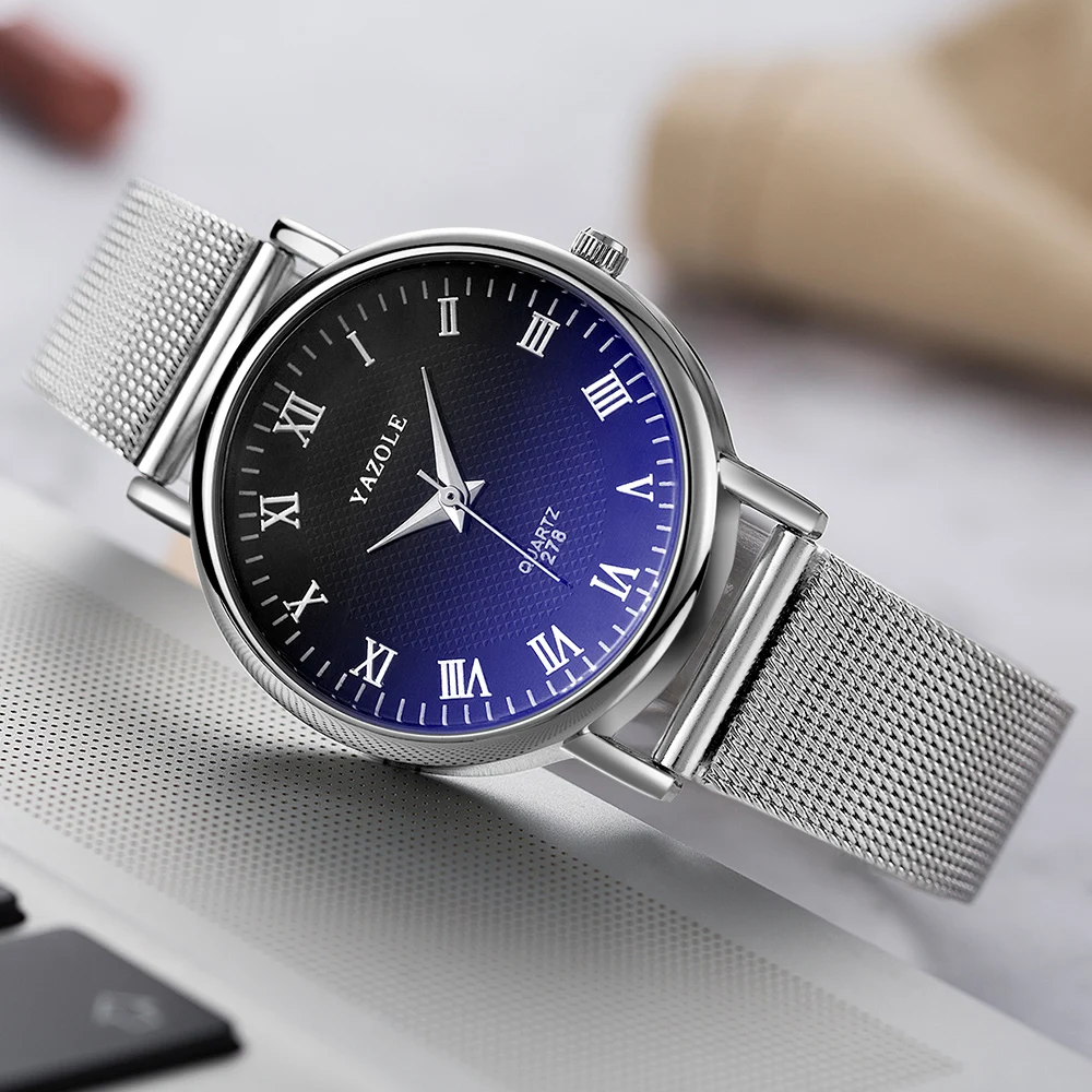 YAZOLE D 278-S Reloj Custom logo mesh belts bracelets Private label lady watches waterproof luxury women watches wholesale