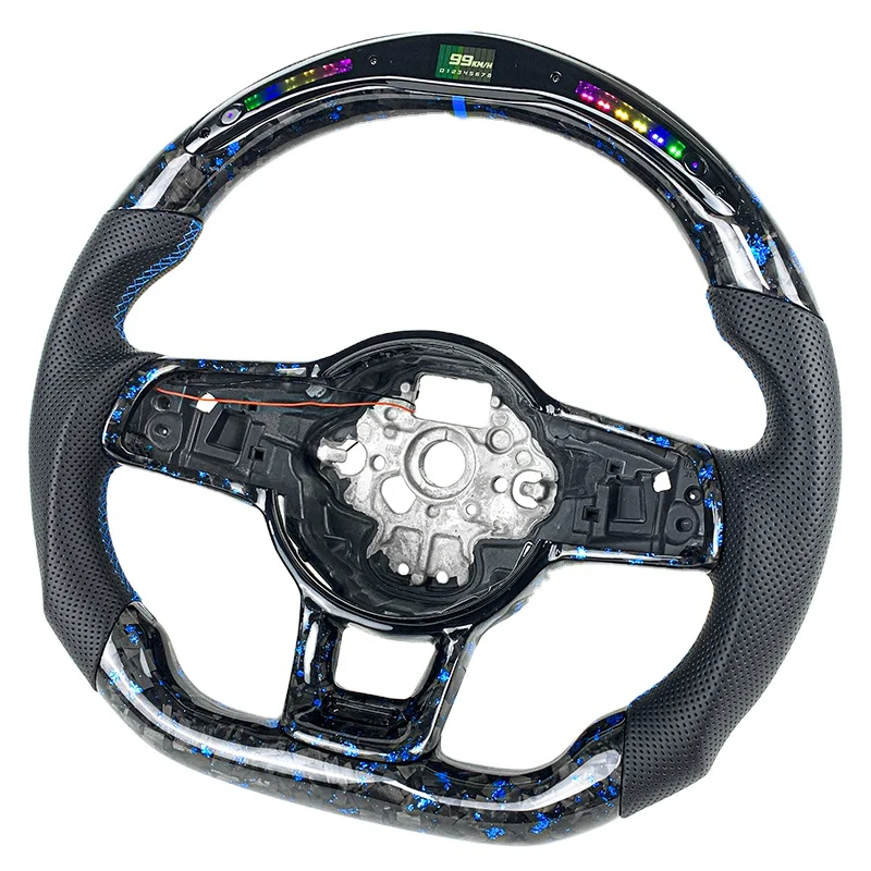 Подгонянное внутреннее рулевое колесо Volkswagen из углеродного волокна CC MAGOTAN Golf5 6 7 8 lamando Passat GTI Tiguan Golf R Polo