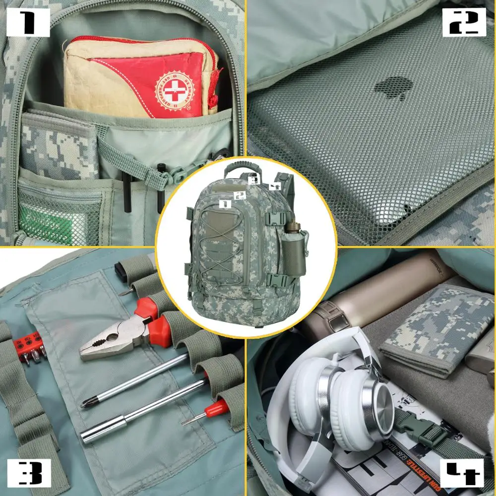 New Design Outdoor Sports Adjustable Camouflage Hunting Camo Backpack