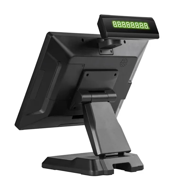 Folding model 15 inch touch screen Pos machine with foliding