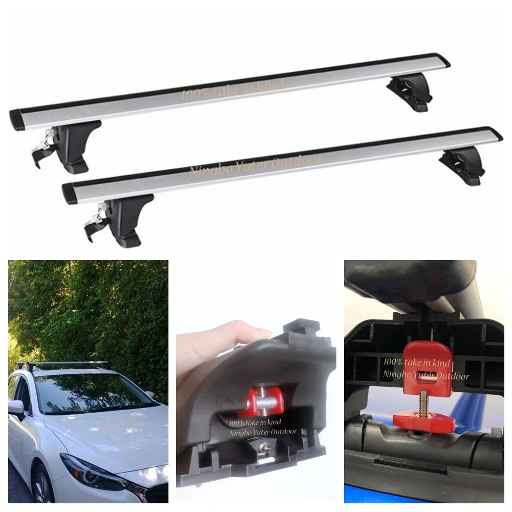 
High quality Aluminum alloy rustproof roof rack cross bar for Mazda 
