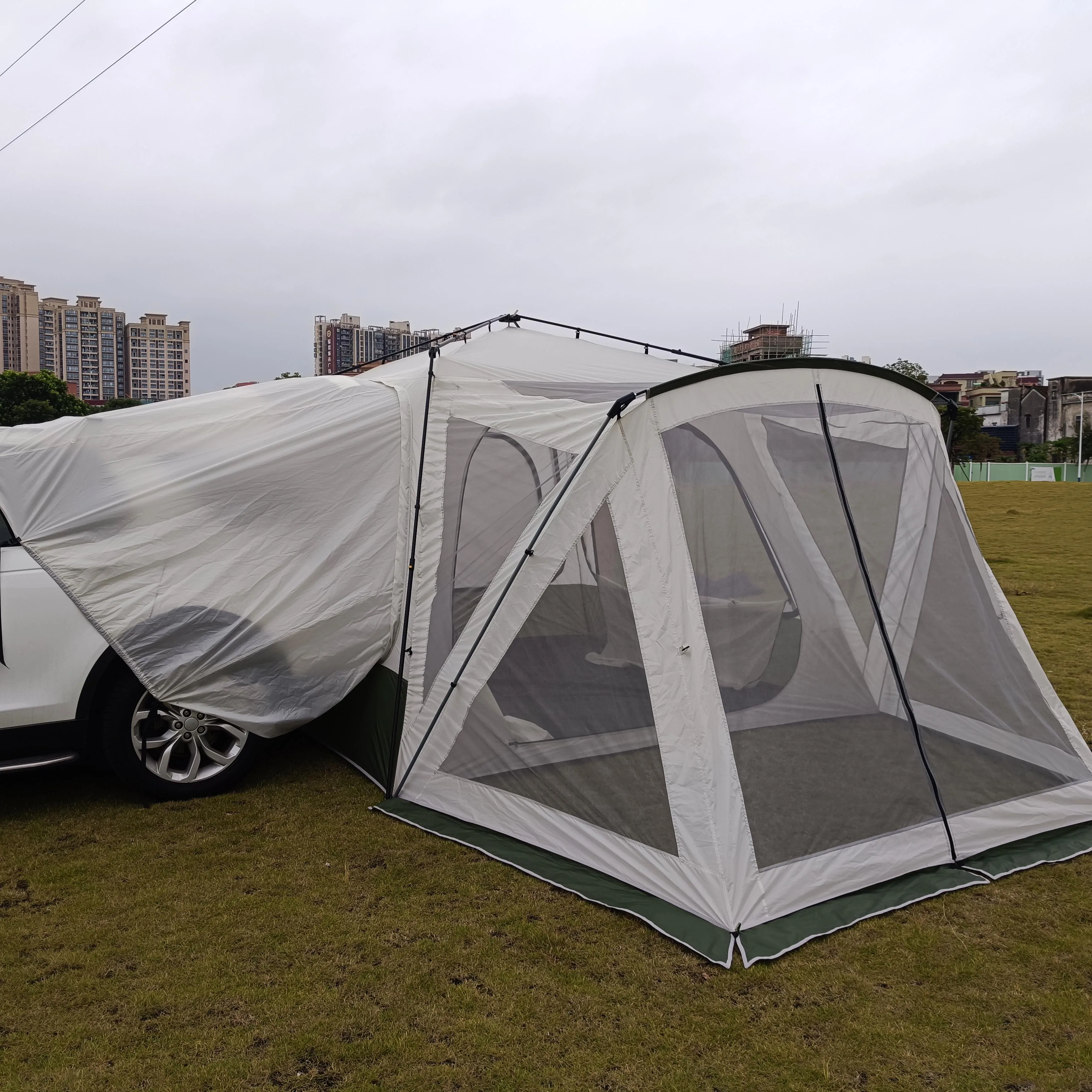 Traveler Outdoor Gear Portable Foldable Connectable Tailgate Canopy Camping Car Rear Tent Suv Awning Tent For Camping