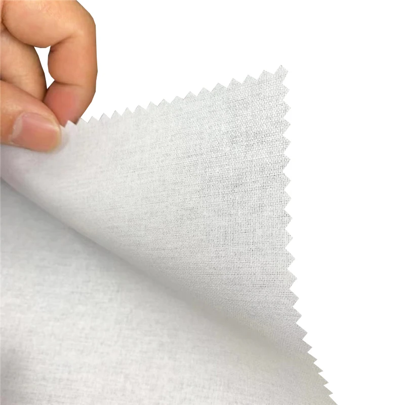xingyan cotton woven fusible interlining interfacing fabric interlinings