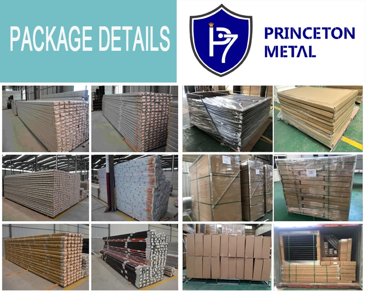 custom making aluminum single driveway gate