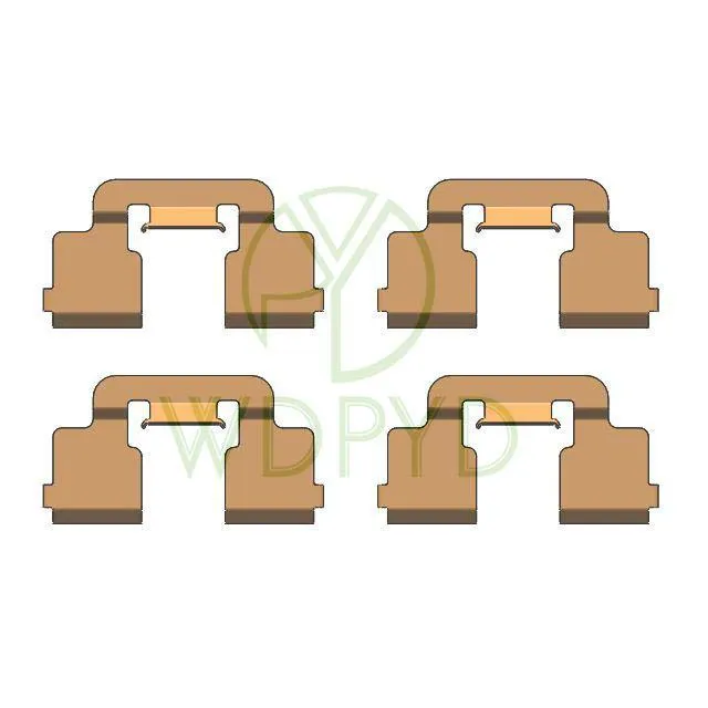 Wholesale Brake Pad Clips Stainless Steel Brake Caliper Repair Kit Other Auto Spare Parts For Peugeot Citroen Fiat Wv