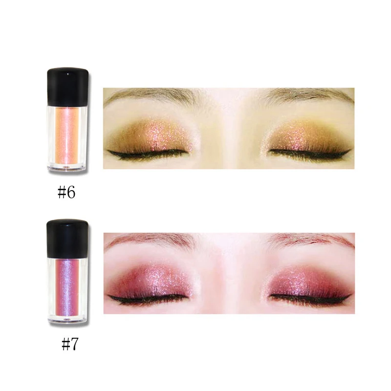Wholesale Makeup High Pigment Make Your Own Brand Private Label Glitter Custom Mini Single Eye shadow Vegan Waterproof Eyeshadow