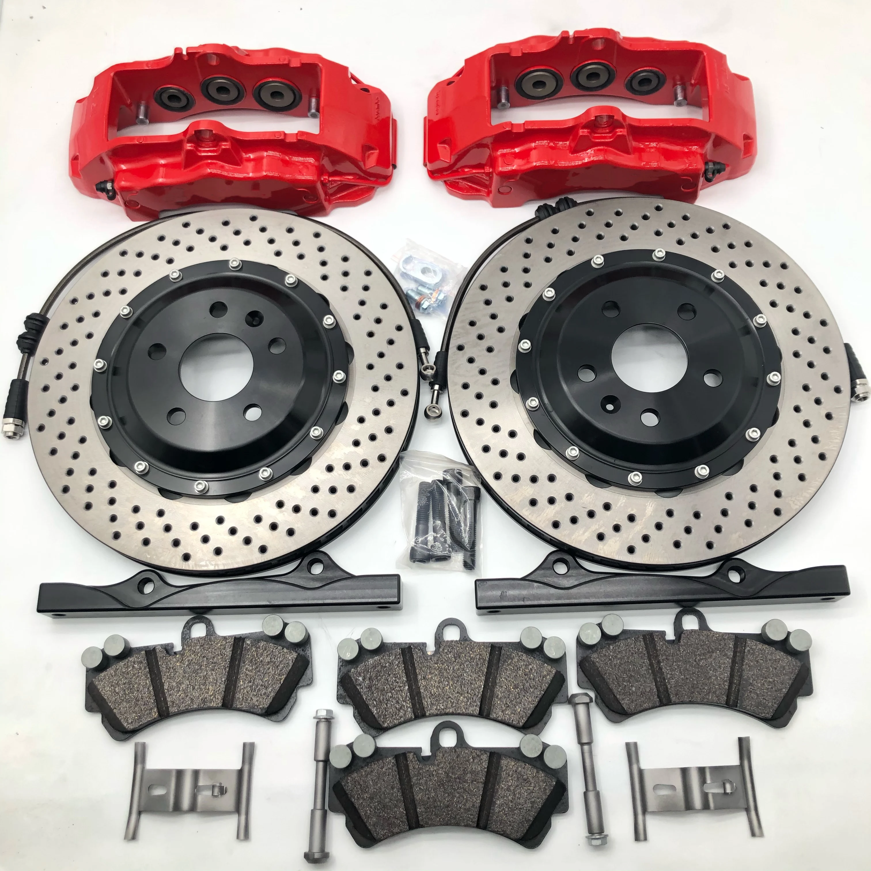 JK18Z big 6 pots brake caliper kit 355*32mm for Volkswagen Scirocco rims 18 wheel
