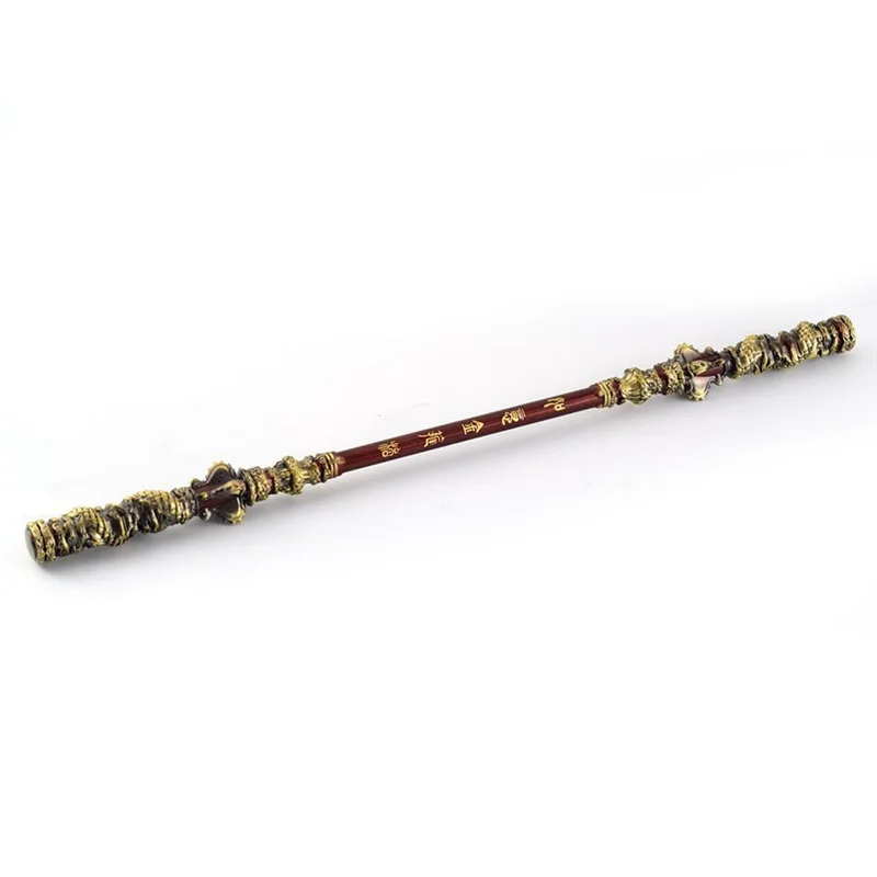 Mythical metal ornaments around the game, including the model of the golden cudgel of Sun Wukong, the Monkey King