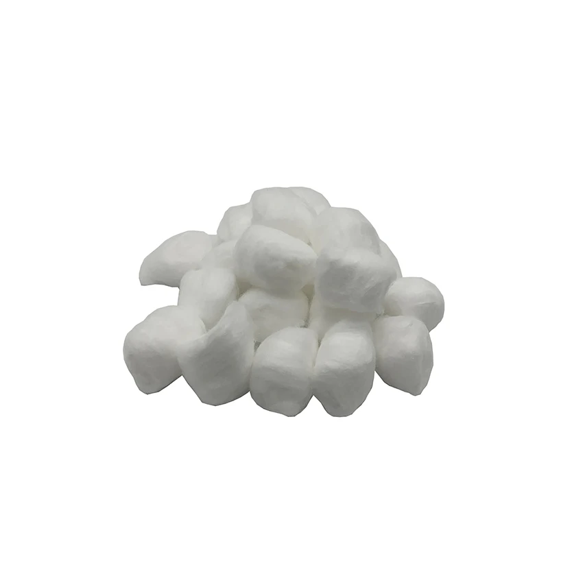 100% Cotton Hospital Use Disposable Medical Products Medical Sterile Surgical Gauze Cotton Balls