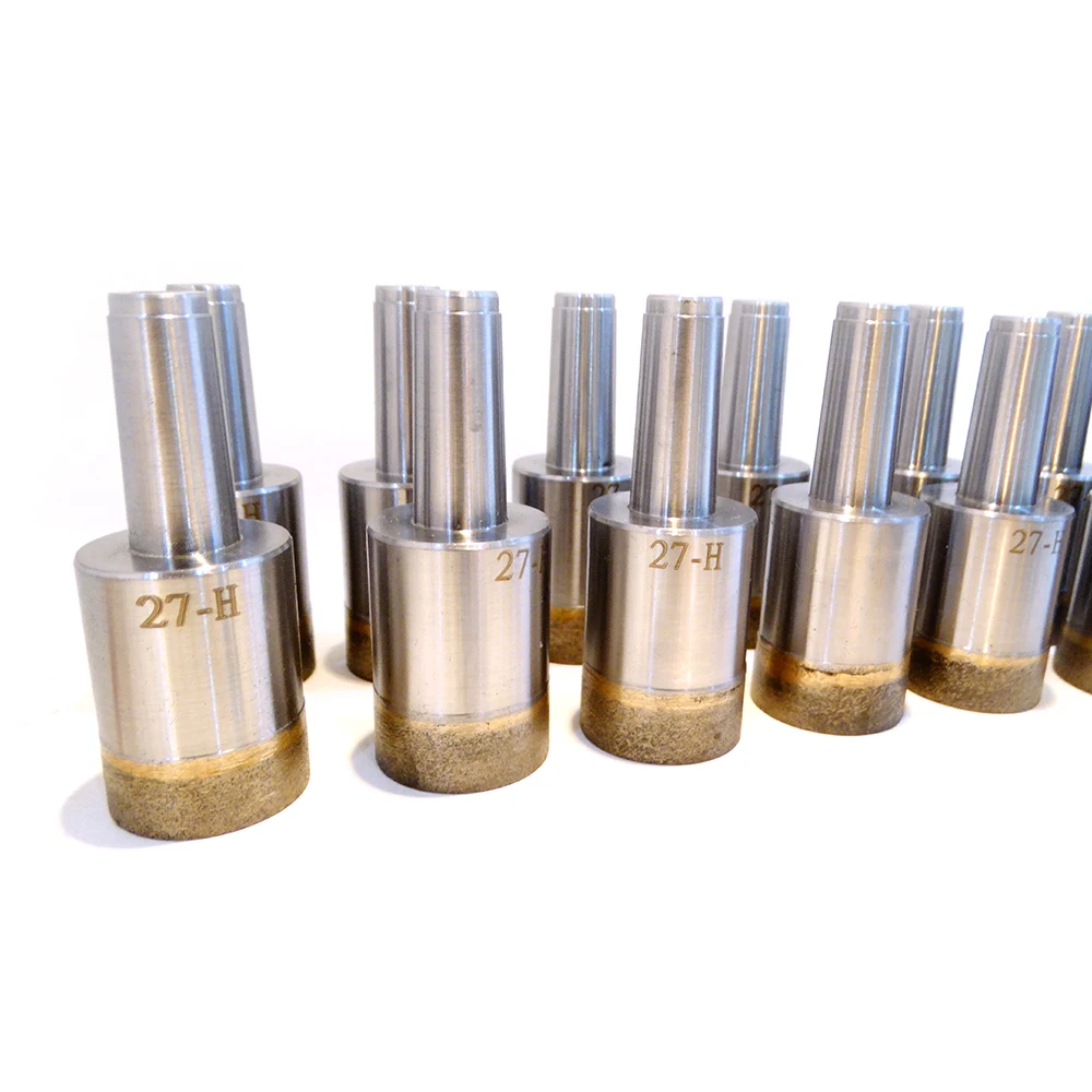 6mm Portable Diamond Core Glass Ceramic Tile Drill Bit Sintered Set Shell For Glass Drilling Granite Processing