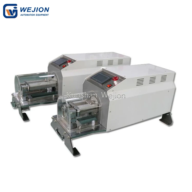 WJ4438 Pneumatic 25mm 35mm 50mm armored armoured cable braided thick cable stripping machine wire stripper
