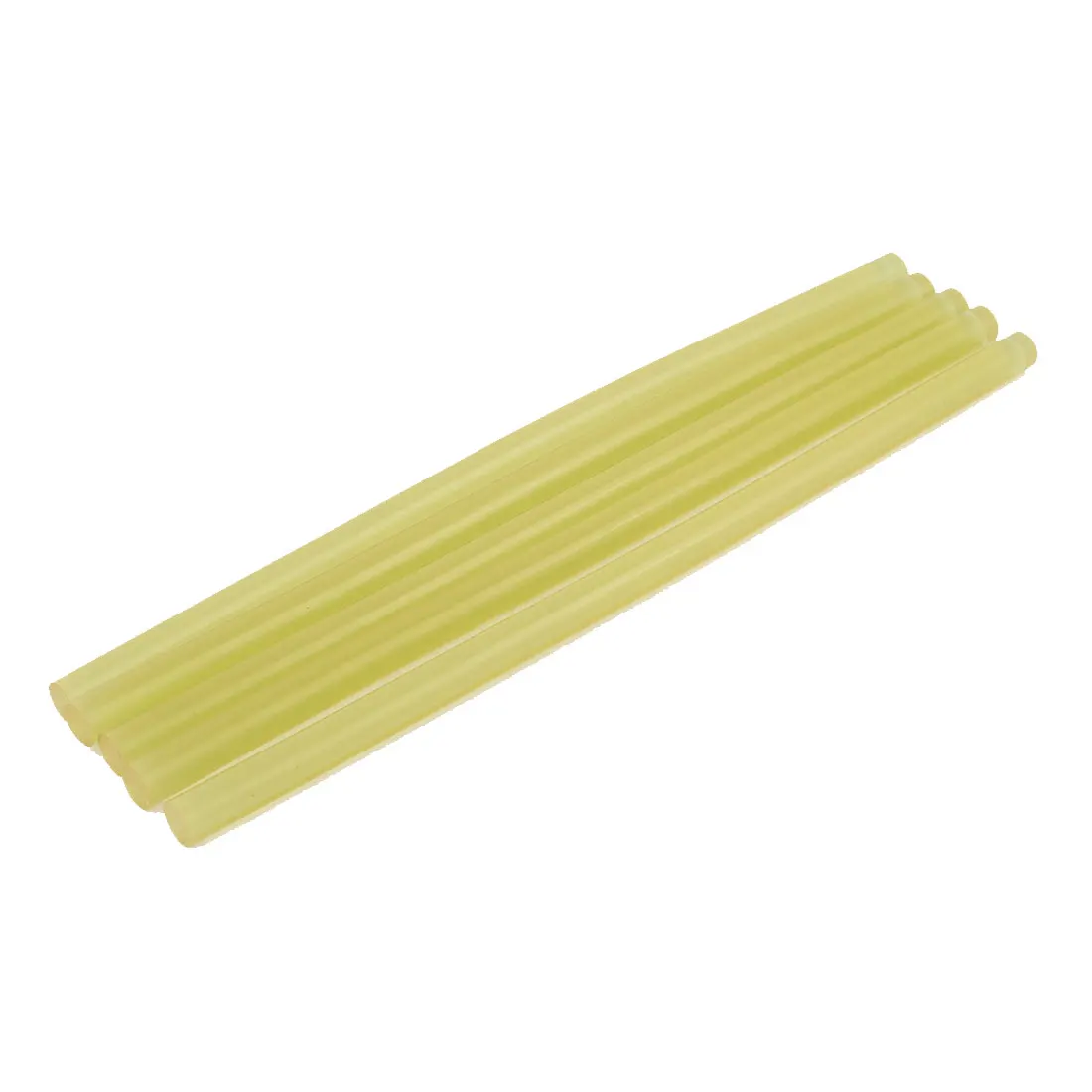 5pcs 11mm x 285mm Hot Melt Glue Adhesive Stick Yellow for Electric Tool Heating