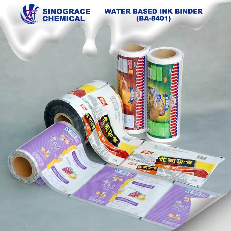 BA-8401 Alcohol resistant water-based emulsion for PVC ink