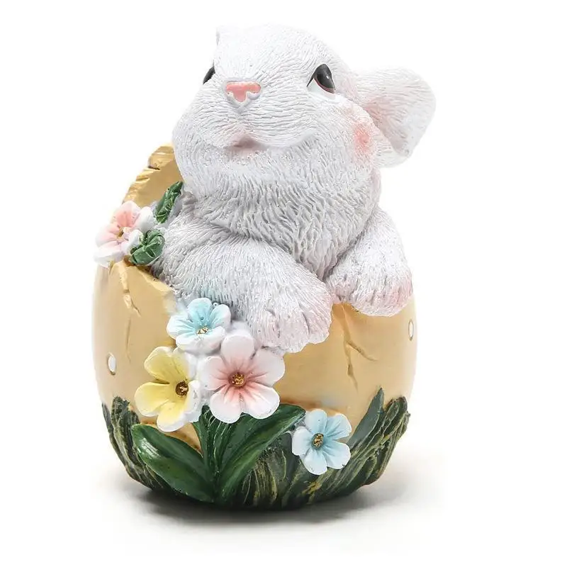 New Easter Rabbit Resin Crafts Collection Garden and Courtyard Decorations Festival Gifts