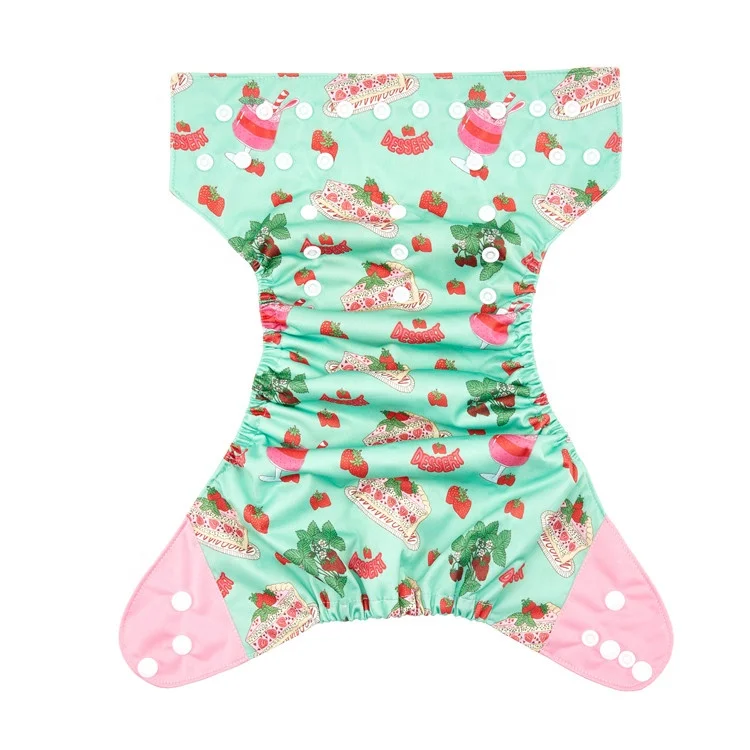 China Manufacturer New Arrival Reusable Ecological Baby Diapers Washable Popular